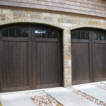 stone-garage-with-dark-brown-doors