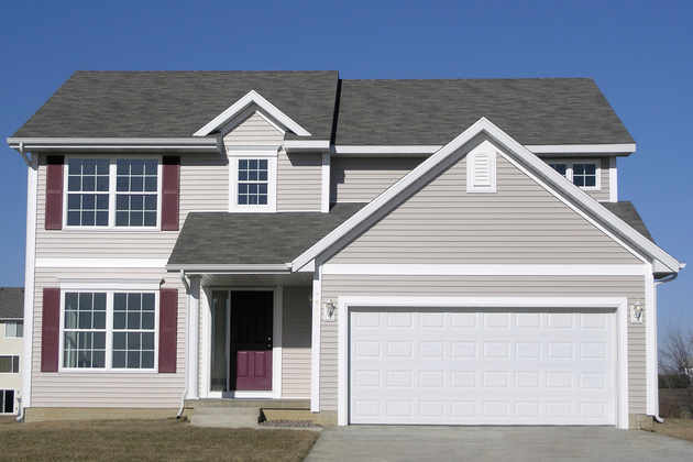 White Roll Up Garage Door